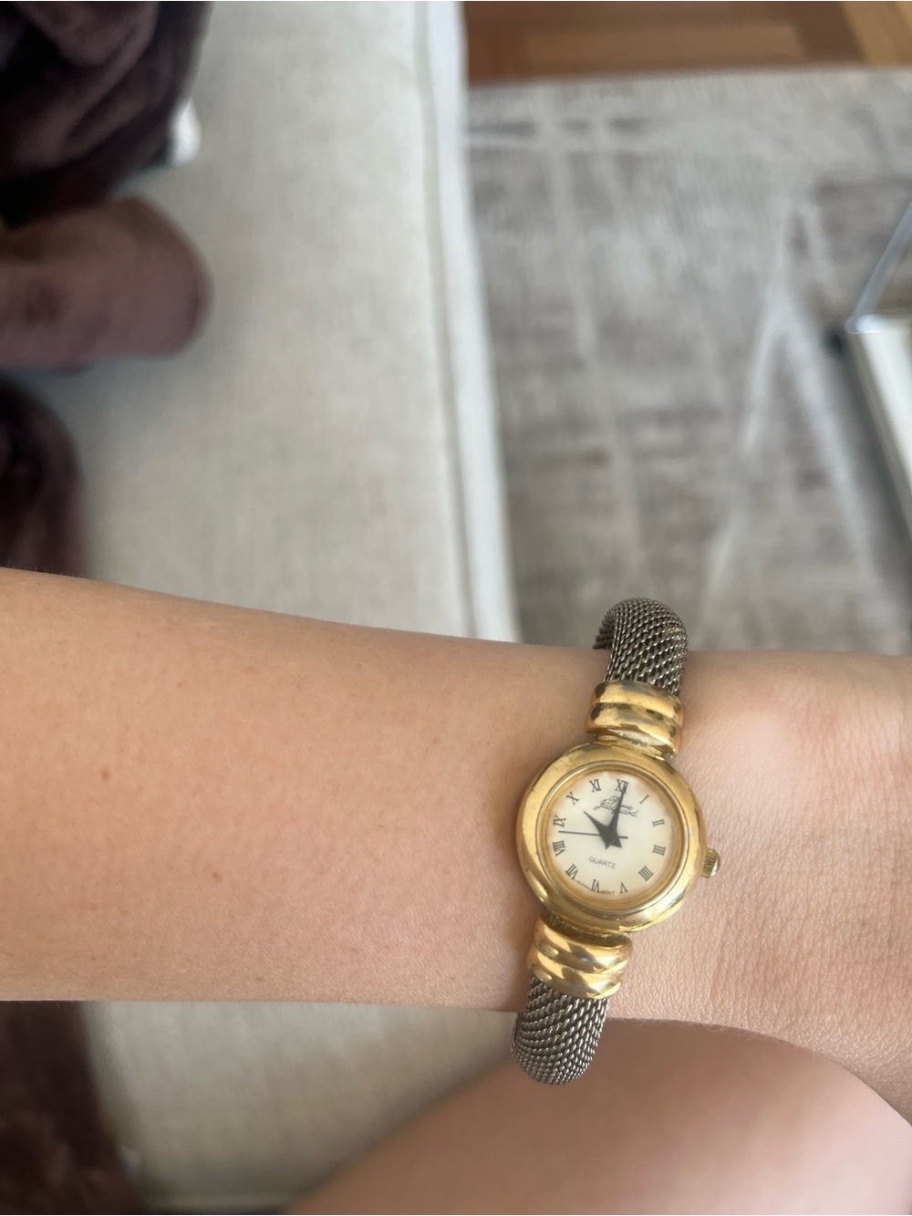 Classic Two-Tone Bracelet Watch - Gold & Silver
